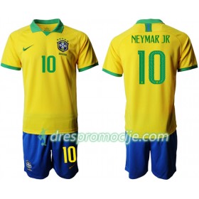 Brazil Dres NEYMAR JR 10 Dječji Domaći Copa América 2019 Kratkih Rukava